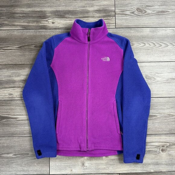 Y2K The North Face Fleece Full Zip Sweater - Picture 1 of 6